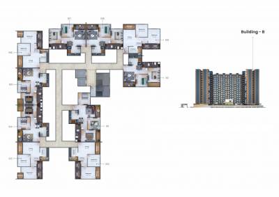  rhythm Building B Cluster Plan