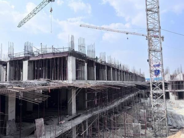  the-twinz Construction Status Feb-25