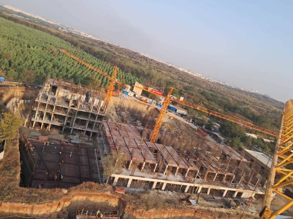  the twinz Tower 1 Construction Status Feb 25