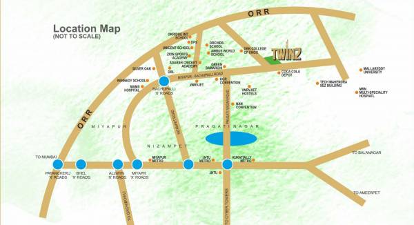  the-twinz Location Plan