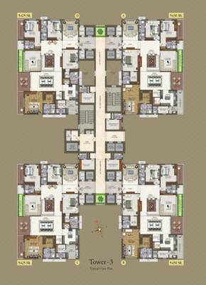 Tower 3 Cluster Plan iris Tower 3 Cluster Plan