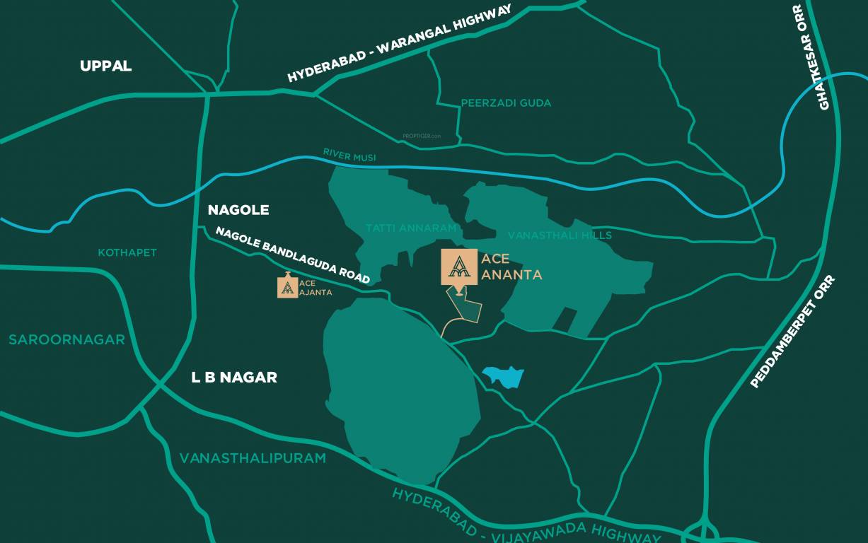  ananta Location Plan