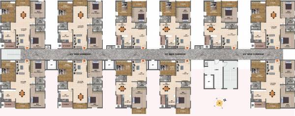  vajra-s-abode Block A Cluster Plan