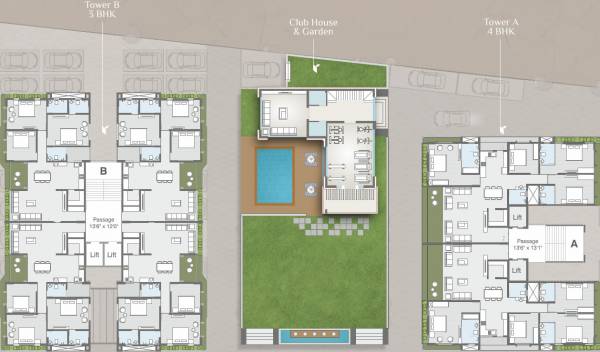 A, B Typical Cluster Plan samruddhi-60-onyx A, B Typical Cluster Plan