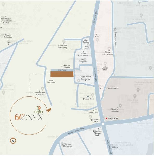 Location Plan samruddhi-60-onyx Location Plan