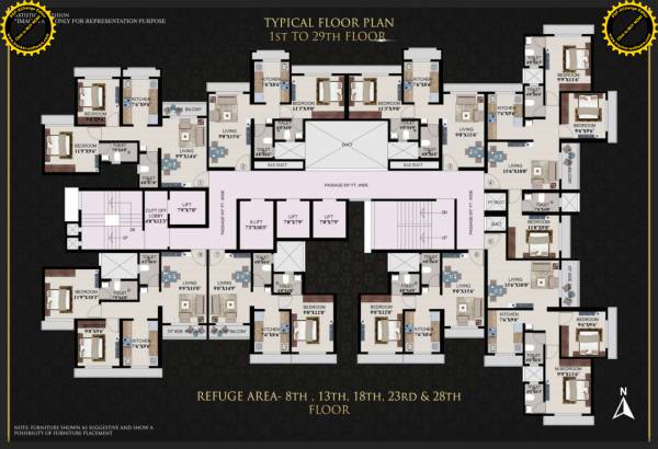  balaji-residency-2 Balaji Residency 2 Cluster Plan