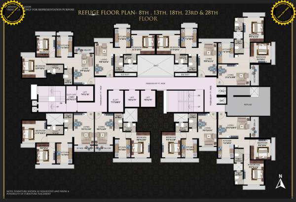  balaji-residency-2 Balaji Residency 2 Cluster Plan