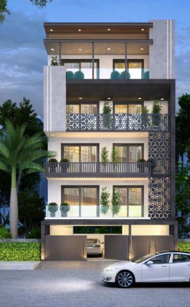  sushant-lok-1-exclusive-floors Elevation