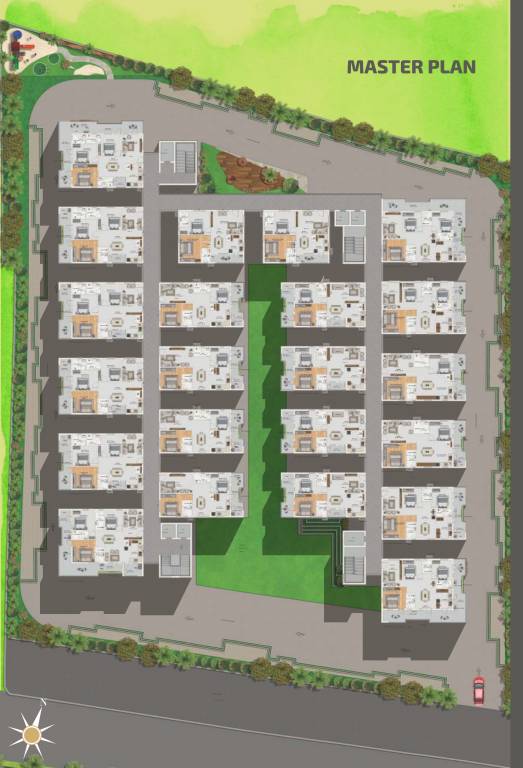  luxor Block A Cluster Plan