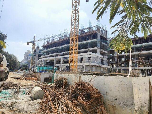 visista by vista spaces okas Construction Status Oct 23