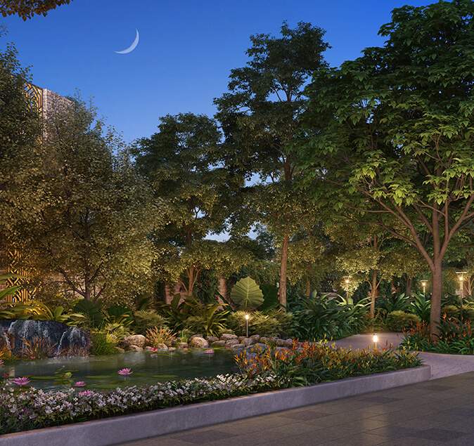 visista by vista spaces okas Landscape Garden and Tree Planting