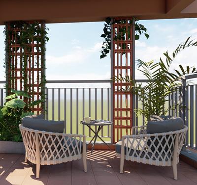 Balcony visista-by-vista-spaces-okas Balcony