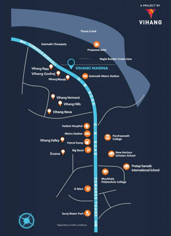  vihang marina Location Plan