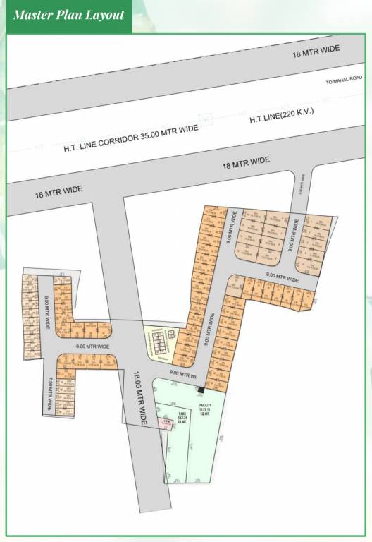  palm green villas Master Plan