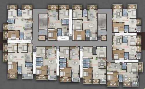 edge-casero Green Edge Casero Cluster Plan For 2nd, 4Th, 6Th, 8Th & 10Th Floor