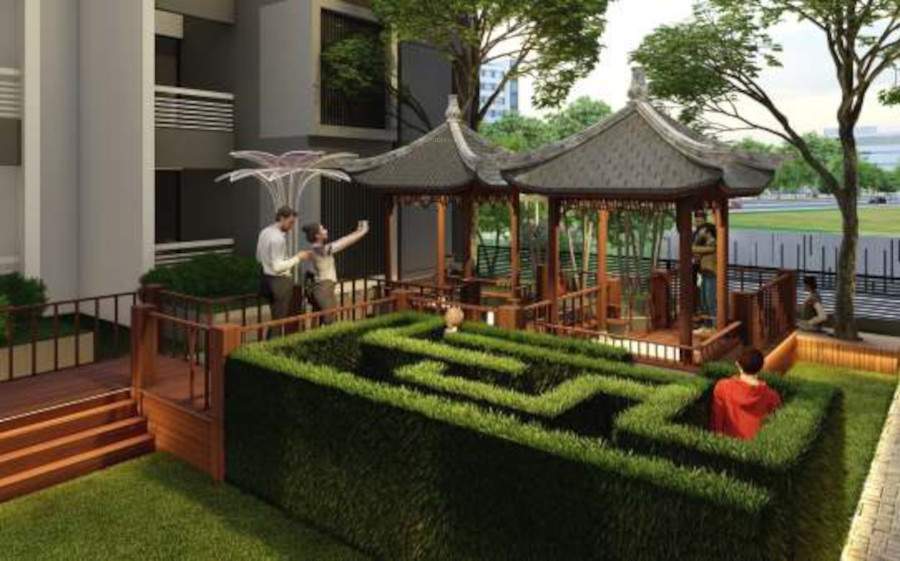  global ville Landscape Garden and Tree Planting