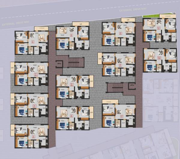 Block D Cluster Plan for ground Floor gmc-aero-square Block D Cluster Plan for ground Floor