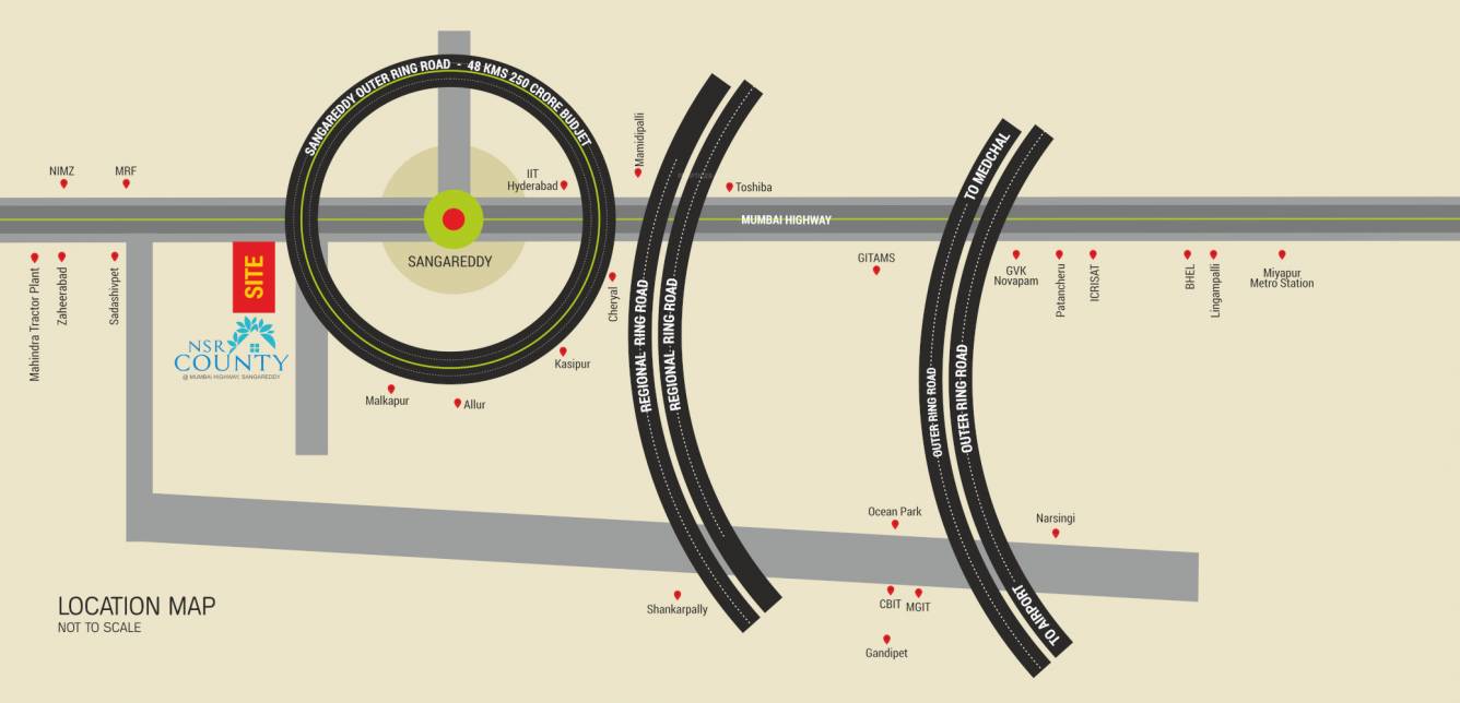 nsr county phase i Location Plan