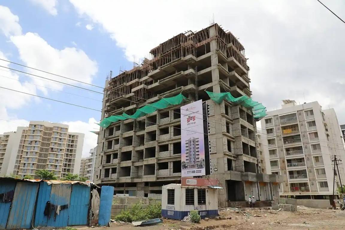  exquisite Roongta Exquisite Apartment Construction Status Sept 24