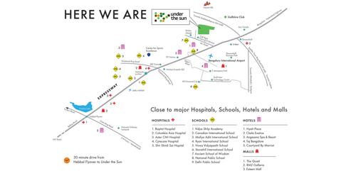  under-the-sun-luxury-villa-lifestyle Location Plan