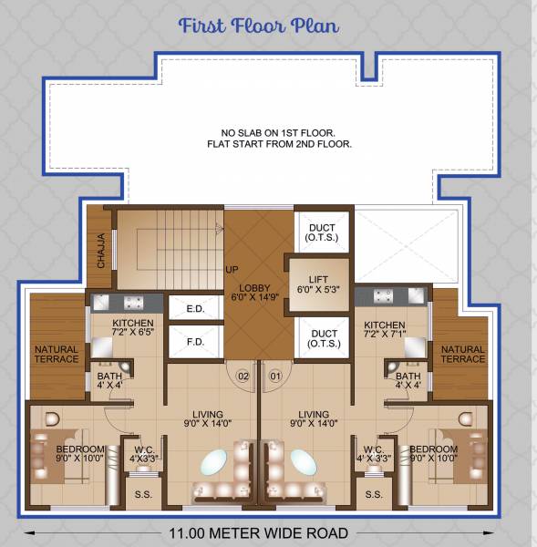  residency Residency Cluster Plan For 1st Floor