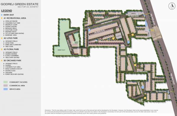 Master Plan godrej-green-estate Master Plan