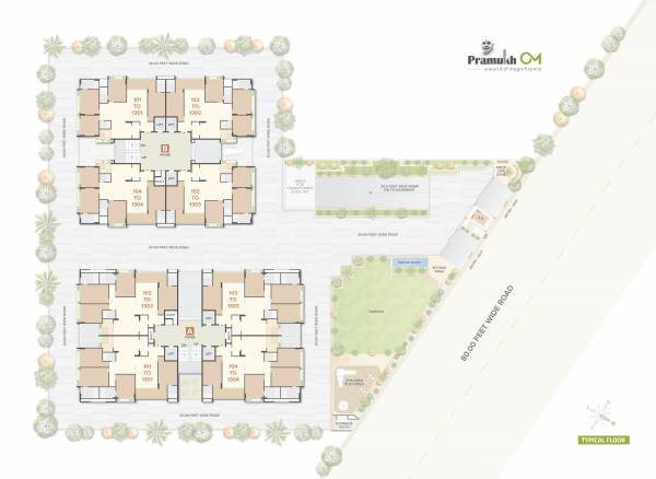  pramukh-om Block A Cluster Plan