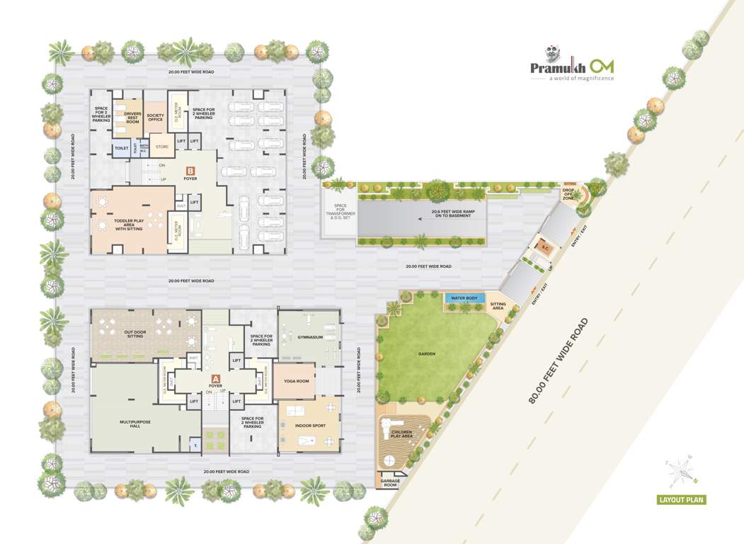 pramukh om Master Plan