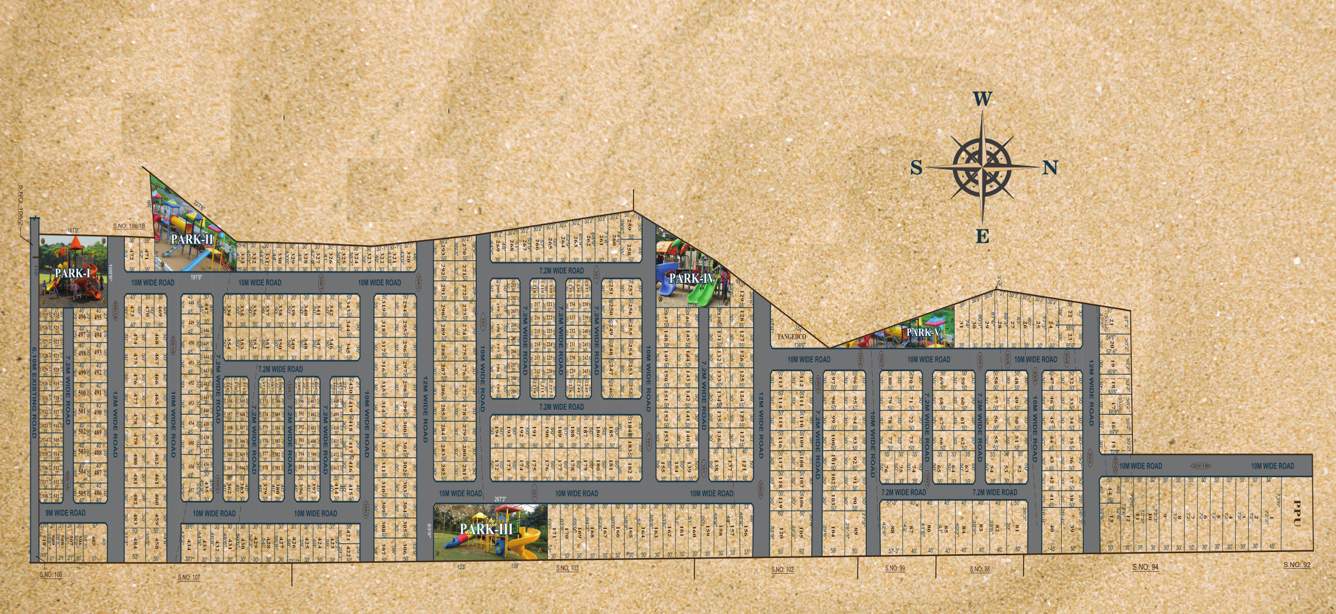  sunday beach Layout Plan