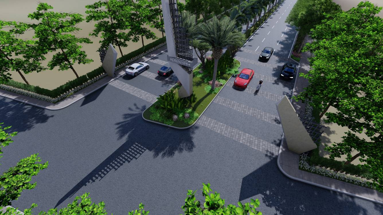  aerocity  Internal Roads & Footpaths