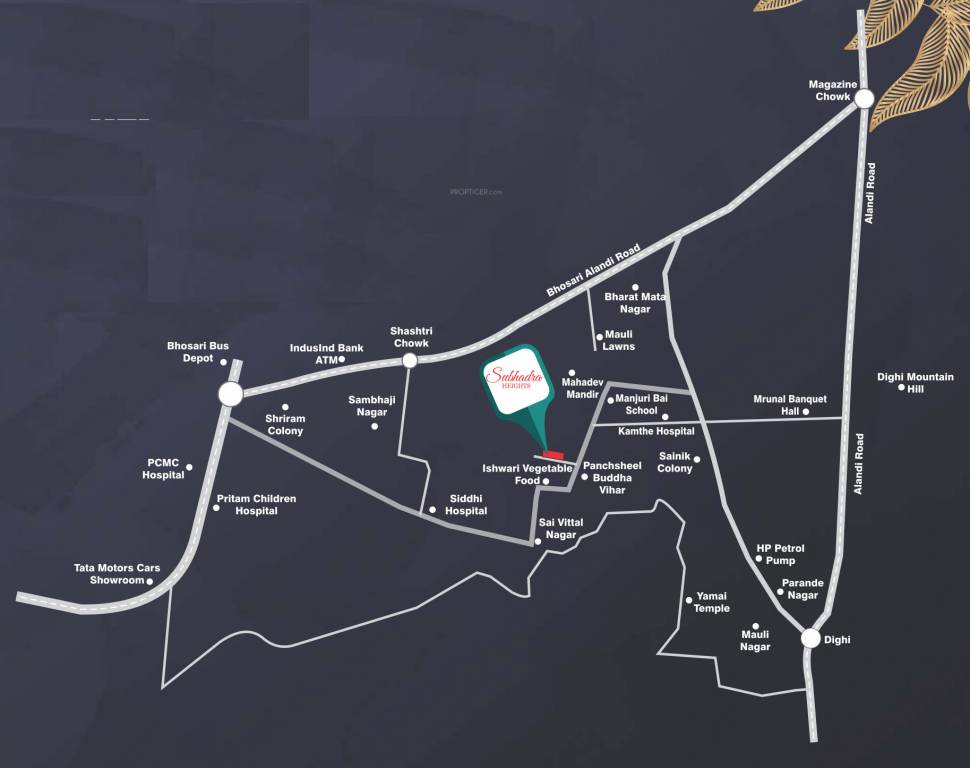  subhadra heights Location Plan