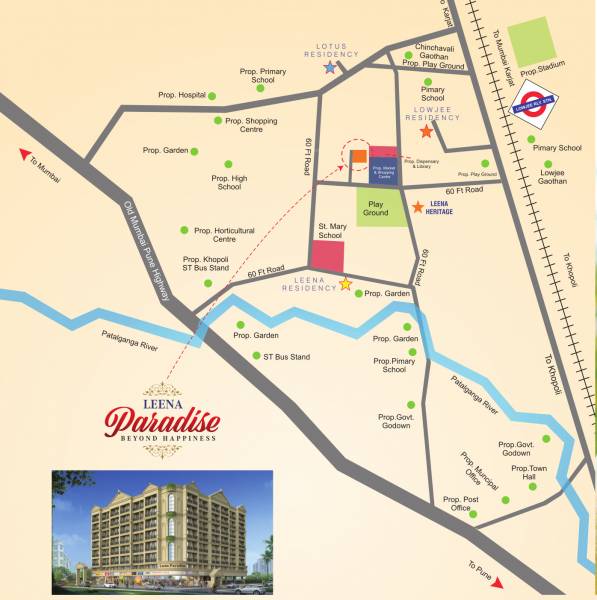  paradise Location Plan