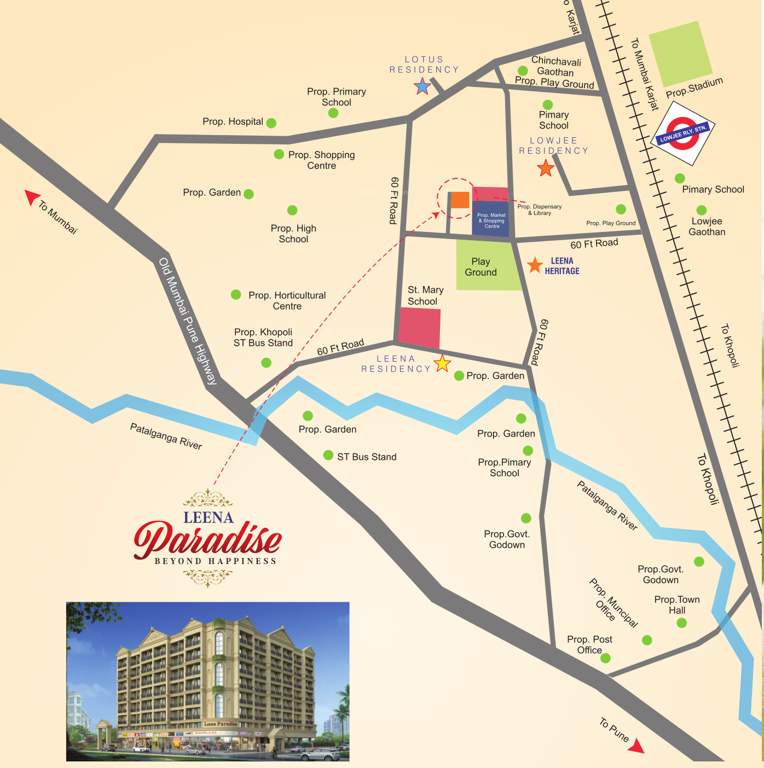  paradise Location Plan