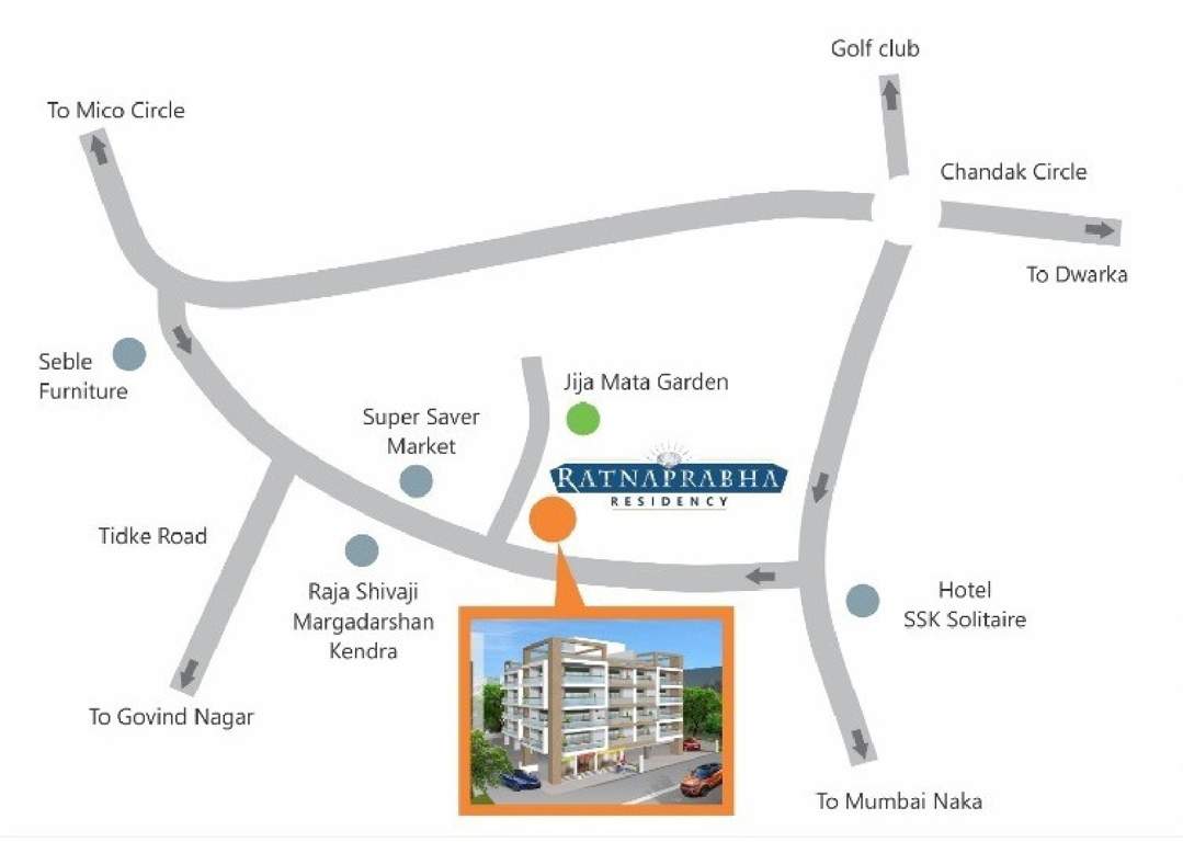  ratnaprabha residency Location Plan