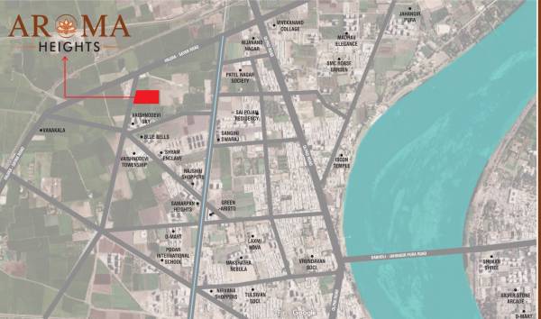 Location Plan aroma-heights Location Plan