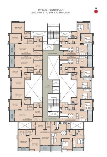  indrayani-vatika-f-building F Building Cluster Plan