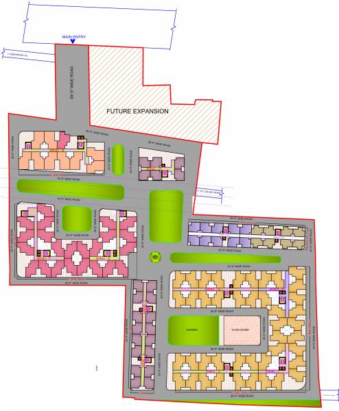 Layout Plan residency Layout Plan