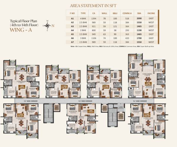  sai-green-woods Block C Cluster Plan