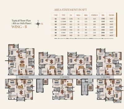  sai-green-woods Block D Cluster Plan