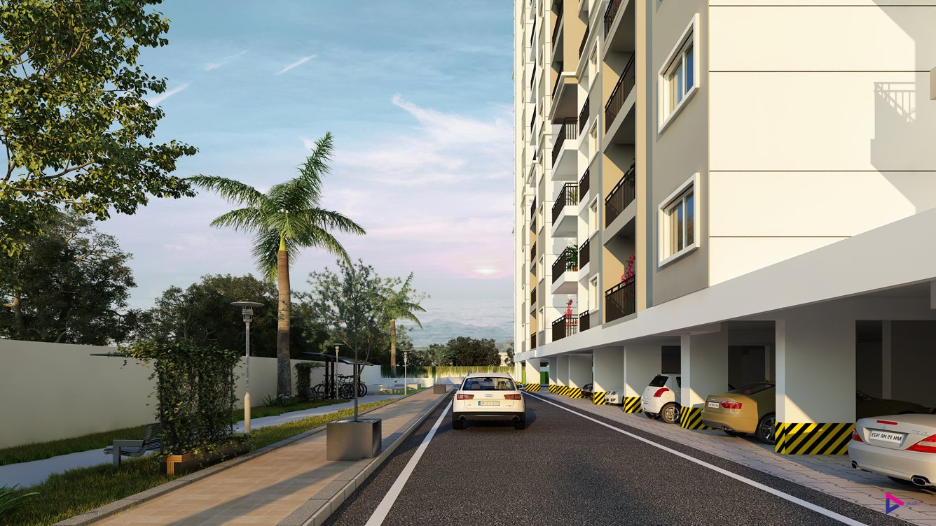  sai green woods Car Parking