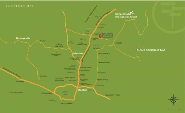 Location Plan purva-celestial Location Plan