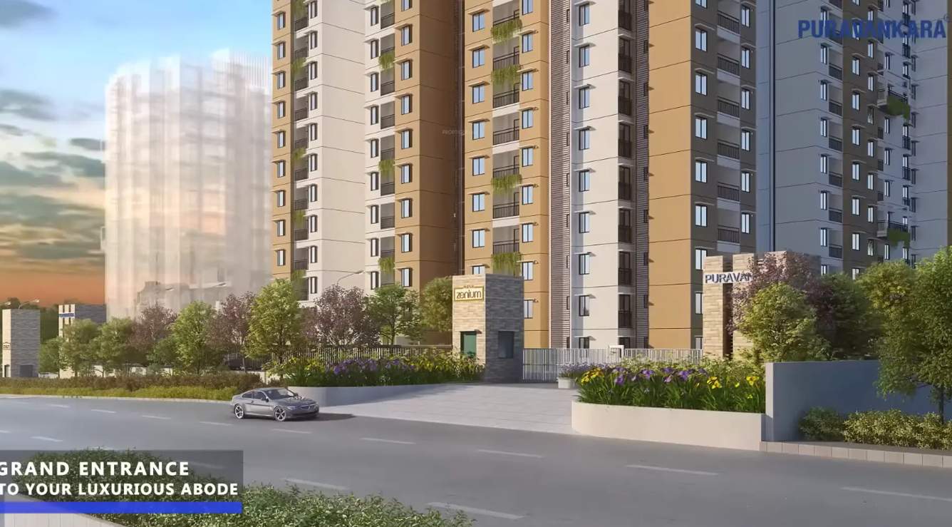  purva zenium 2 Entrance Gate Security Cabin