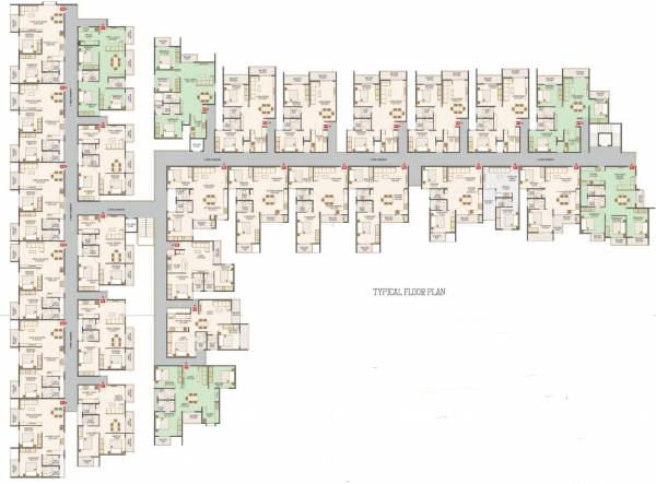  advaita Nirmaanika Advaita Typical Cluster Plan