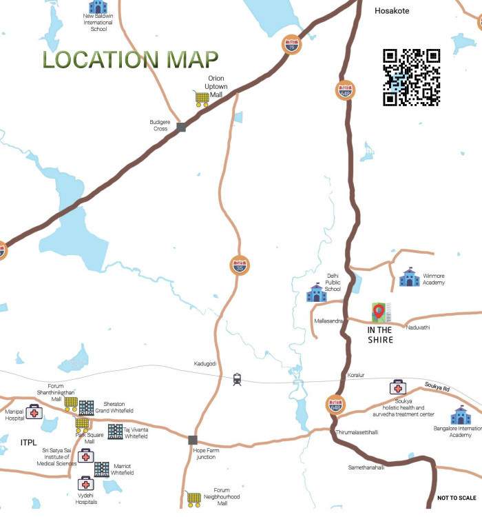  encore in the shire Location Plan