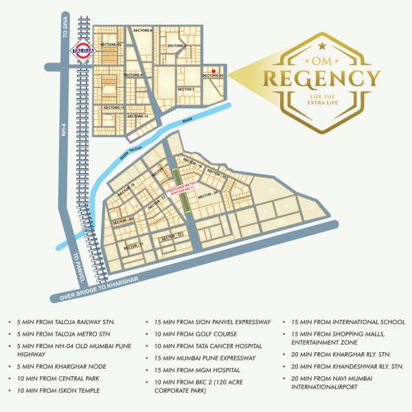  om-regency Location Plan