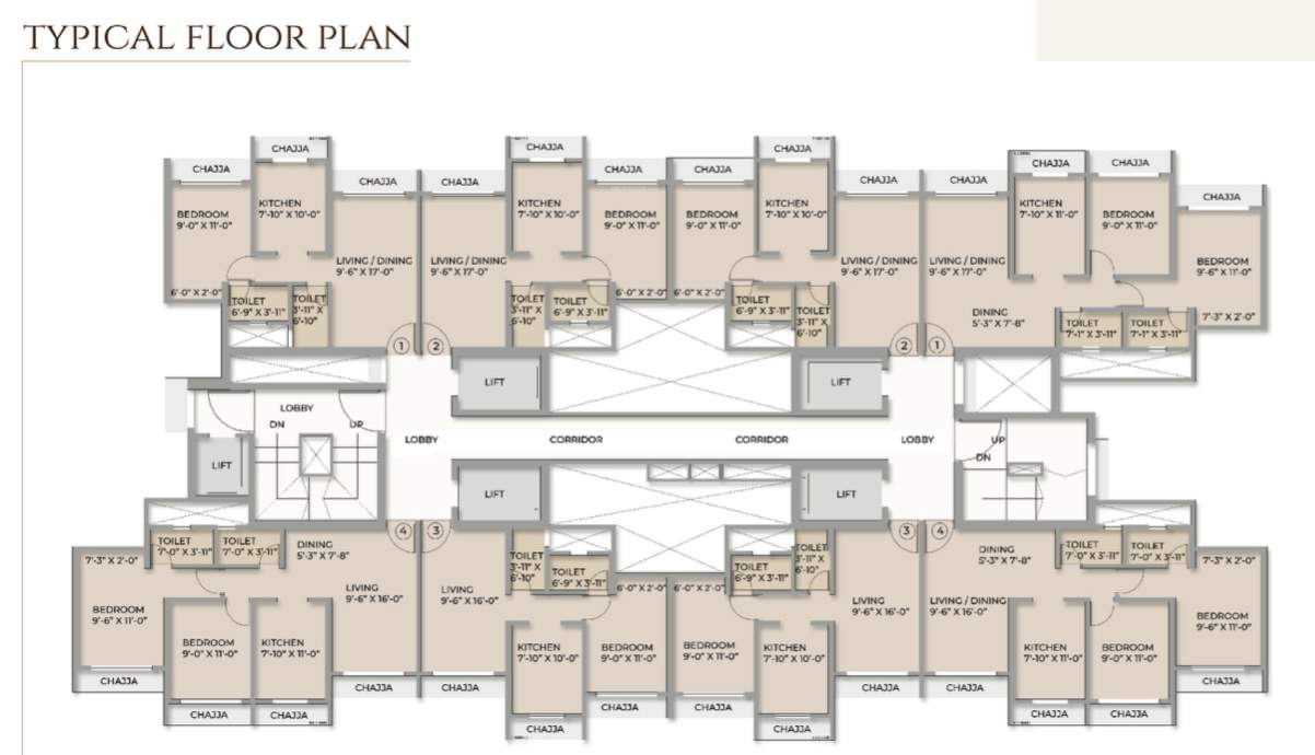  avighna building no 3 Avighna Building No 3 Cluster Plan