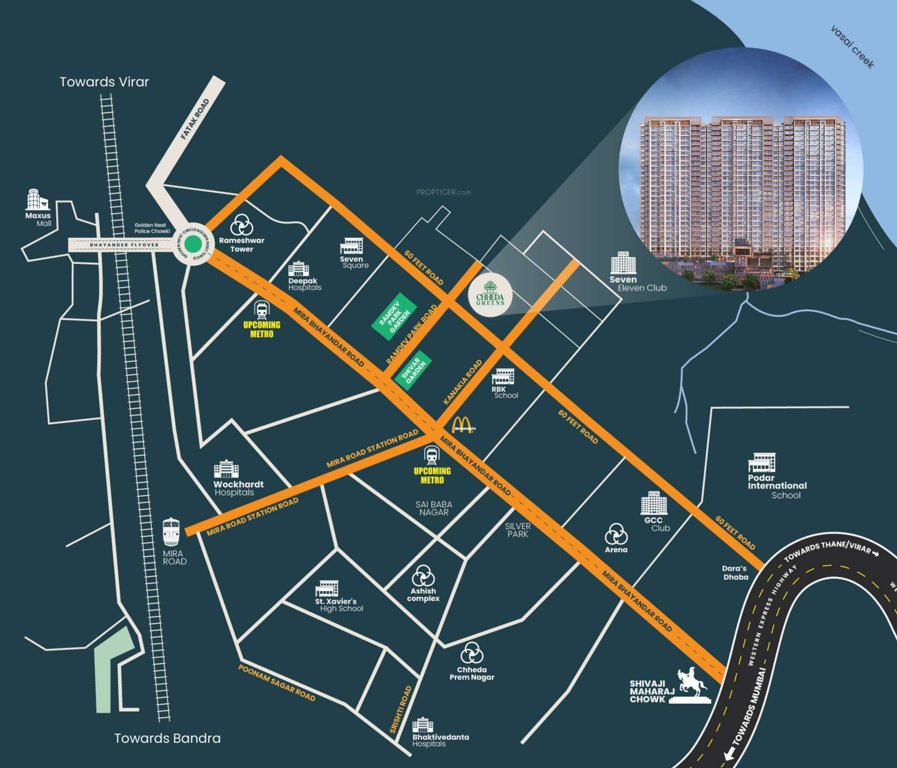  avighna building no 3 Location Plan
