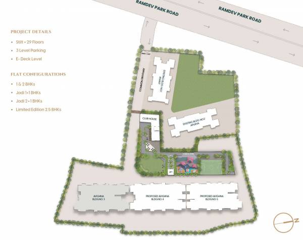  avighna-building-no-3 Master Plan