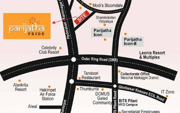  pride-ii Location Plan