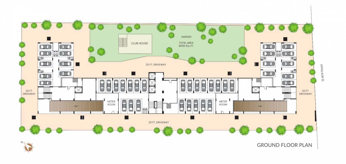  aarambh zest Aarambh Zest Ground Cluster Plan